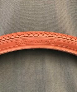 Pneumatiques Pour Cycles 26x1 1/2 650x35B Tringle Rigide - ETRTO 40-584 Rouge Brique -Pneumatiques pour cycles boutique 26x1 12 650x35b tringle rigide etrto 40 584 rouge bricke