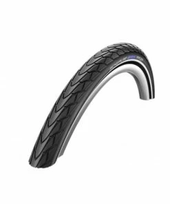 Pneumatiques Pour Cycles 700x30C Pneu Schwalbe MARATHON RACER HS429 - ETRTO 30-622 - Noir/reflex RaceGuard