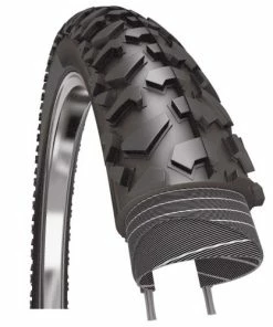 Pneumatiques Pour Cycles 26x1.95 Hartex Overdrive Gumwall Noir Tringle Rigide - ETRTO 50-559