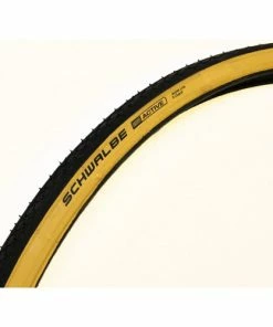 Pneumatiques Pour Cycles 27x1 1/4 Pneu Schwalbe STANDARD HS159 Noir Flanc Beige - Tringle Rigide - ETRTO 28/32-630 -Pneumatiques pour cycles boutique hs159 2