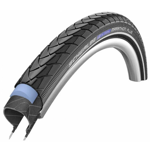 Pneumatiques Pour Cycles 22x1.00 Pneu Schwalbe HS440 MARATHON PLUS NOIR REFLEX - Black'n Roll - 550x25A - Tringle Rigide - ETRTO 25-489 5 Pneumatiques Pour Cycles 22x1.00 Pneu Schwalbe HS440 MARATHON PLUS NOIR REFLEX - Black'n Roll - 550x25A - Tringle Rigide - ETRTO 25-489 – Image 3